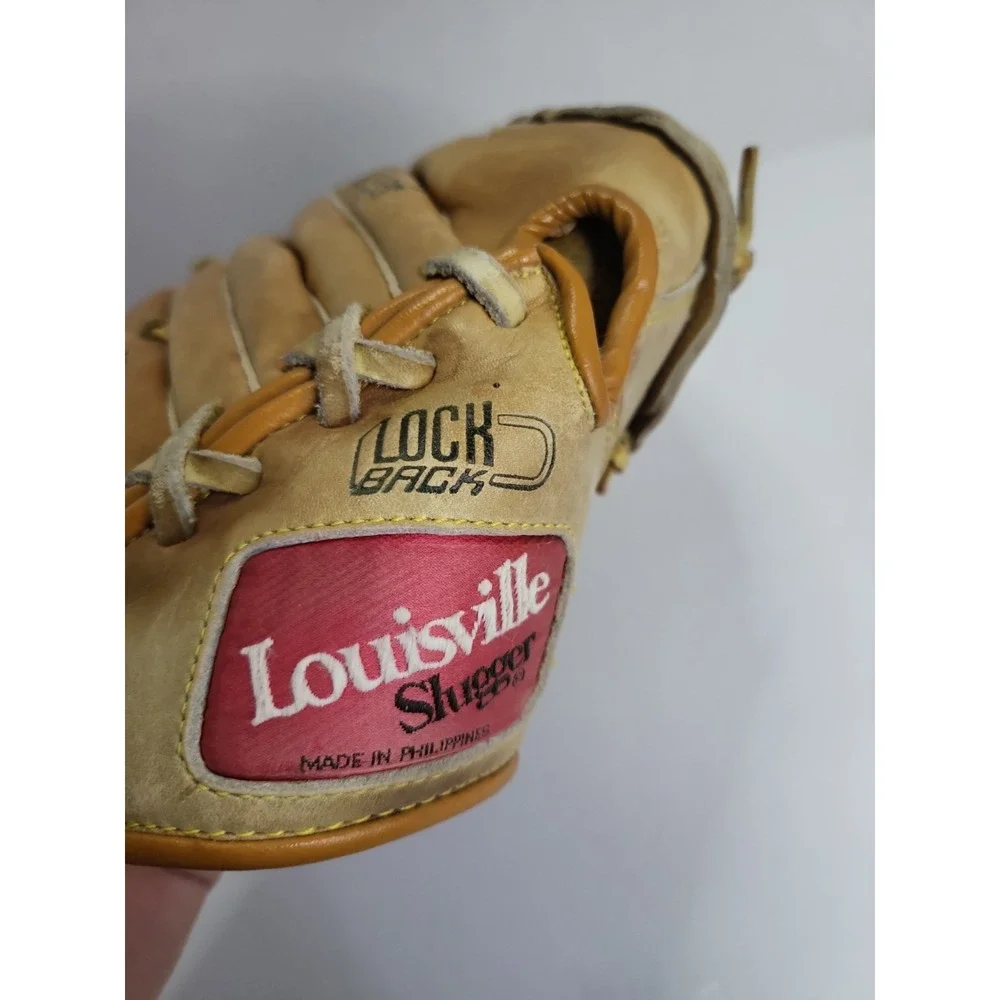 Louisville Slugger LPS8 Baseball Softball Glove 13.5 RHT Brown Steerhide Leather